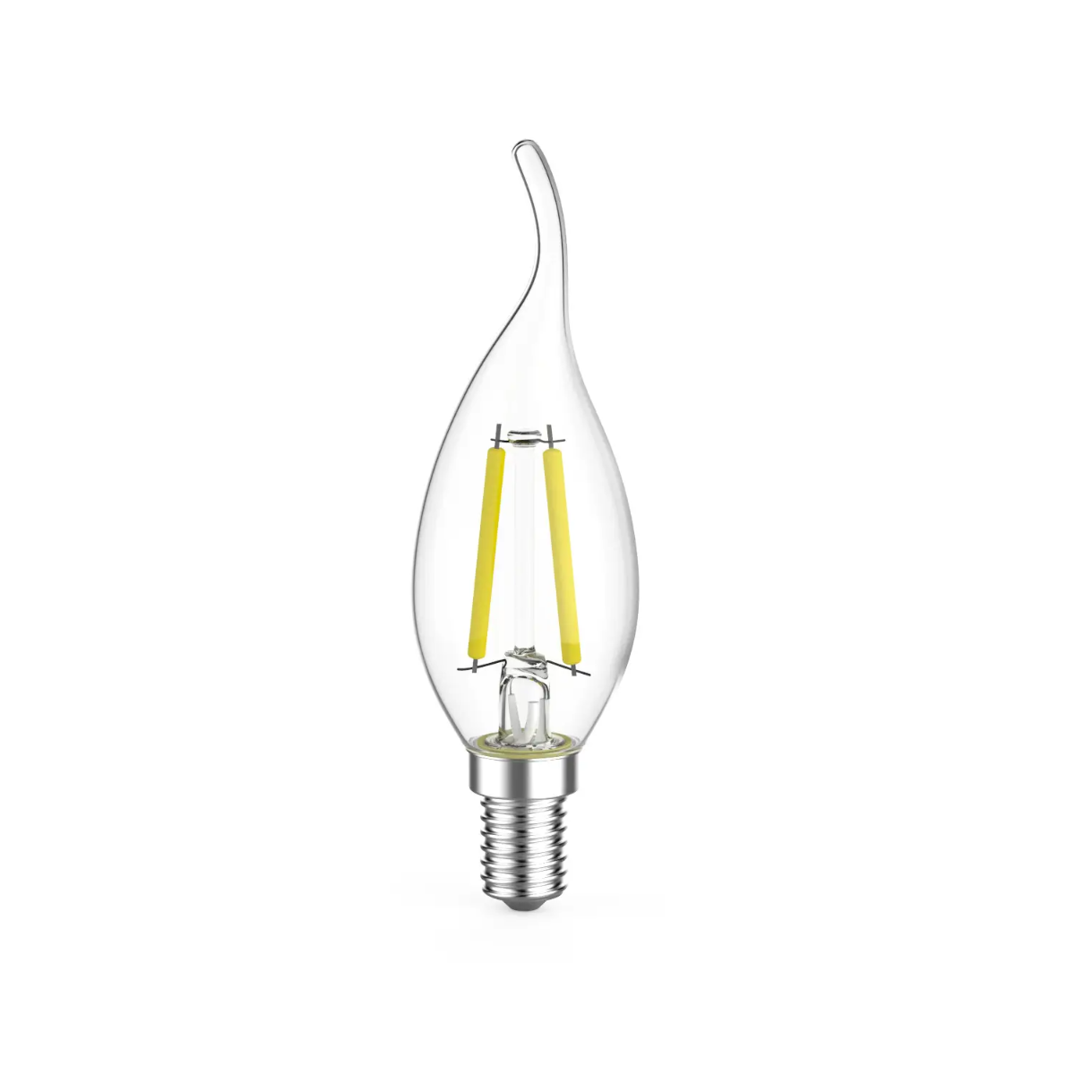 Лампа Gauss LED Filament Свеча на ветру 7W E14 550 lm 2700K (3 шт в упак.) 104901107T