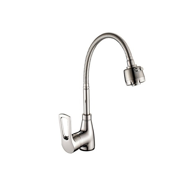 Смеситель д/к Rossinka T40-26 гибкий гусак