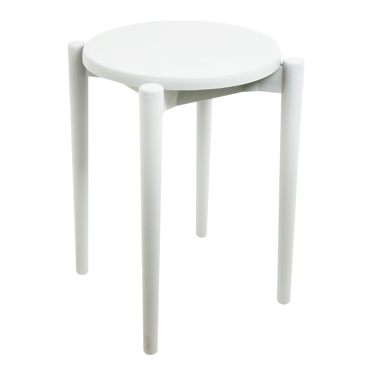 Табурет LILI белый пластик PRC