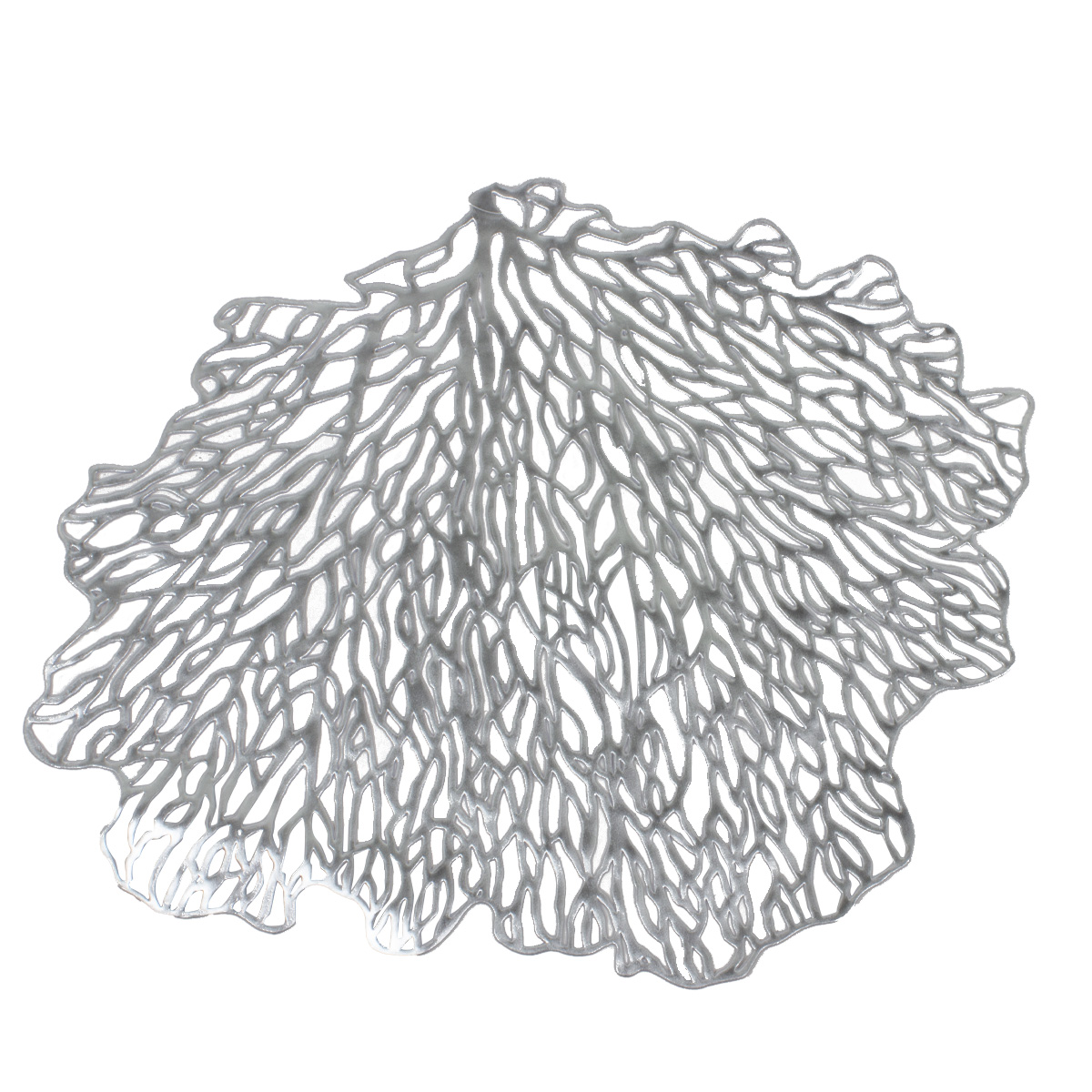 Мат на стол сервировочный D38 см золото/серебро C040 CN