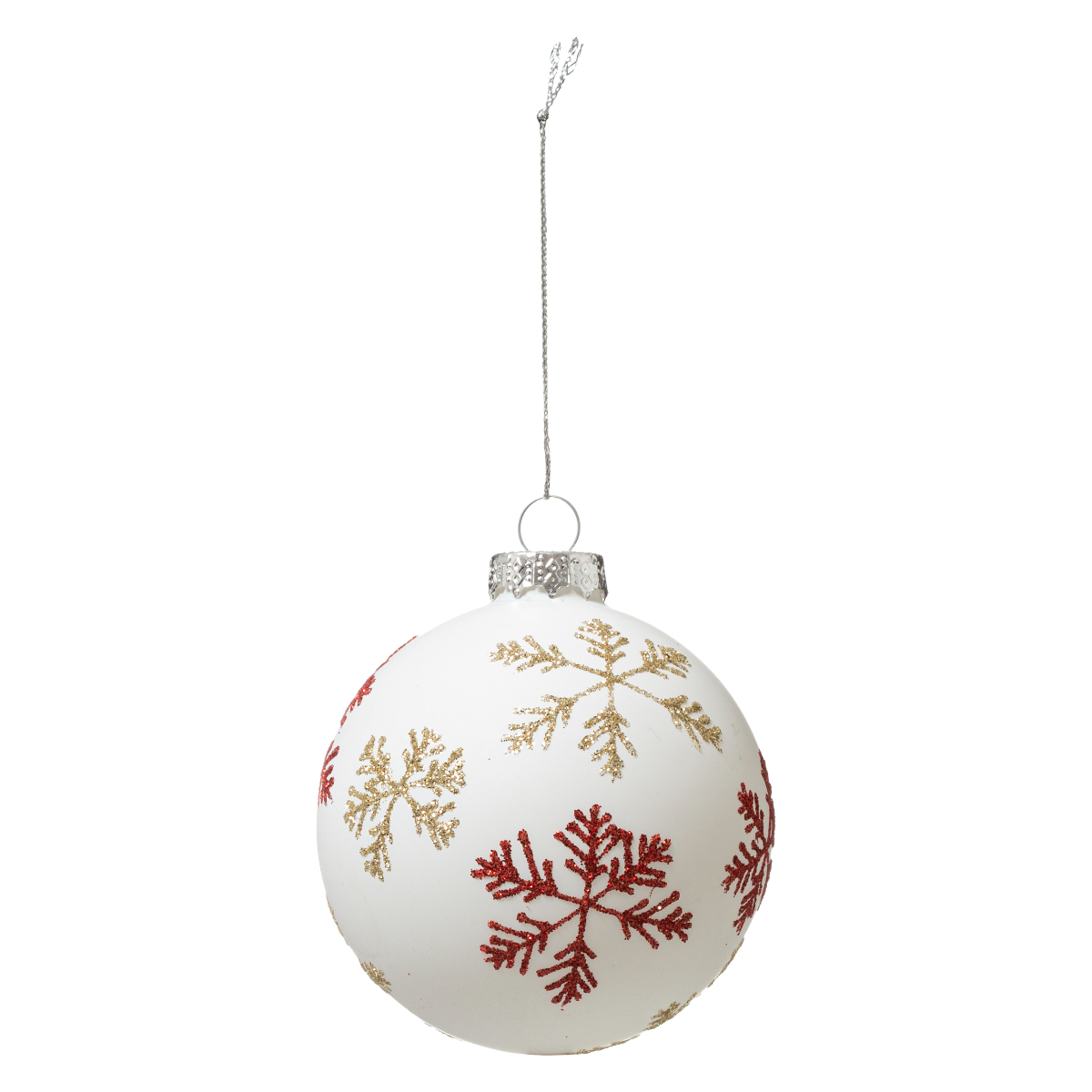 Шар елочный Feeric 8 см Мастерская Эльфов стекло 176803