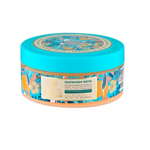 Маска облепиховая Natura Siberica  для поврежденных волос 300 мл