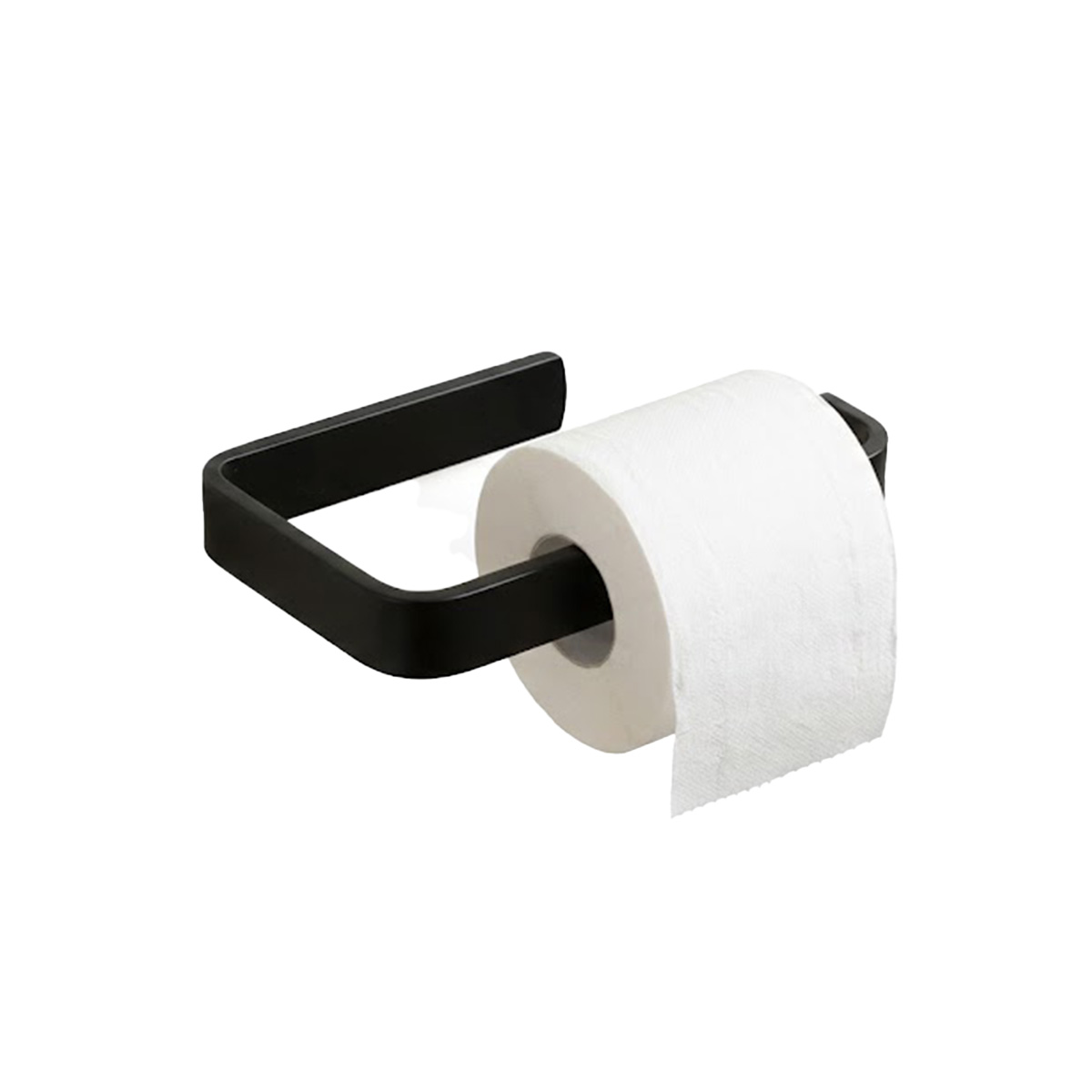 Держатель для туалетной бумаги J&S Home открытый черный JS186005