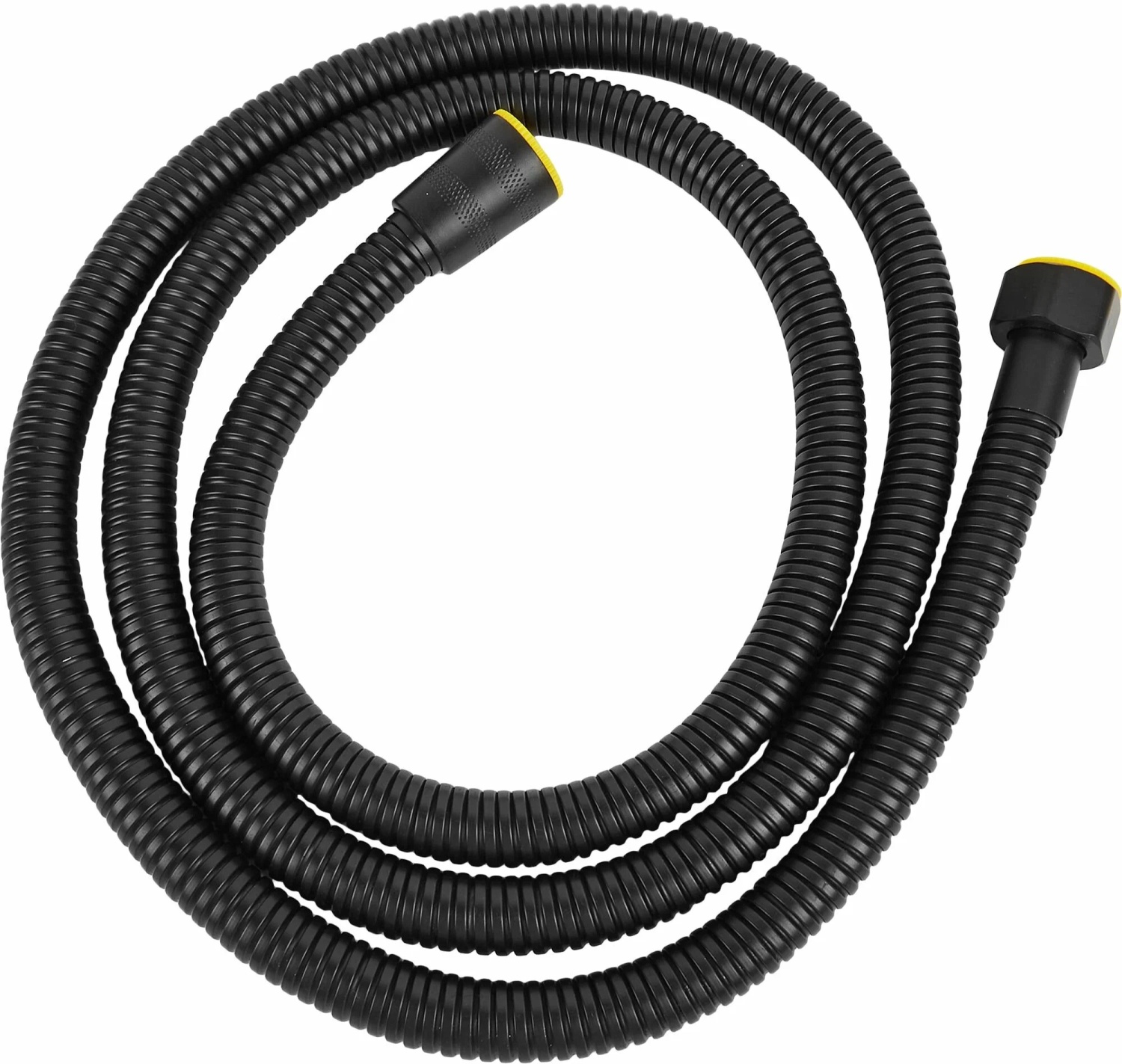 Душевой шланг 1600, металлический, черный ESKO BMSH16