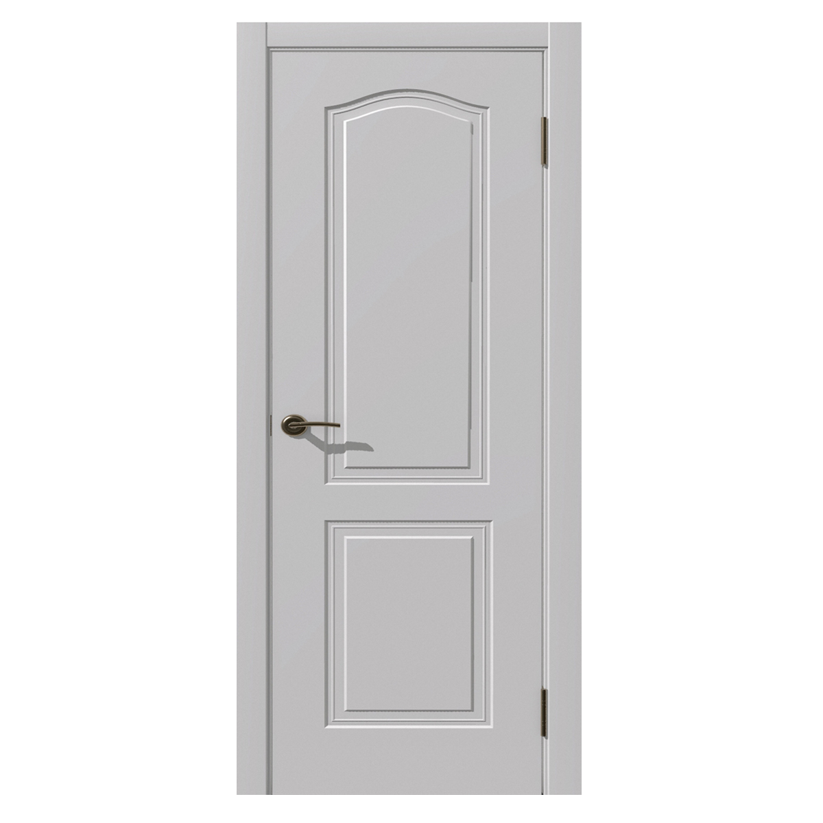 Дверное полотно глухое Лотос (Палитра) Серый 700мм