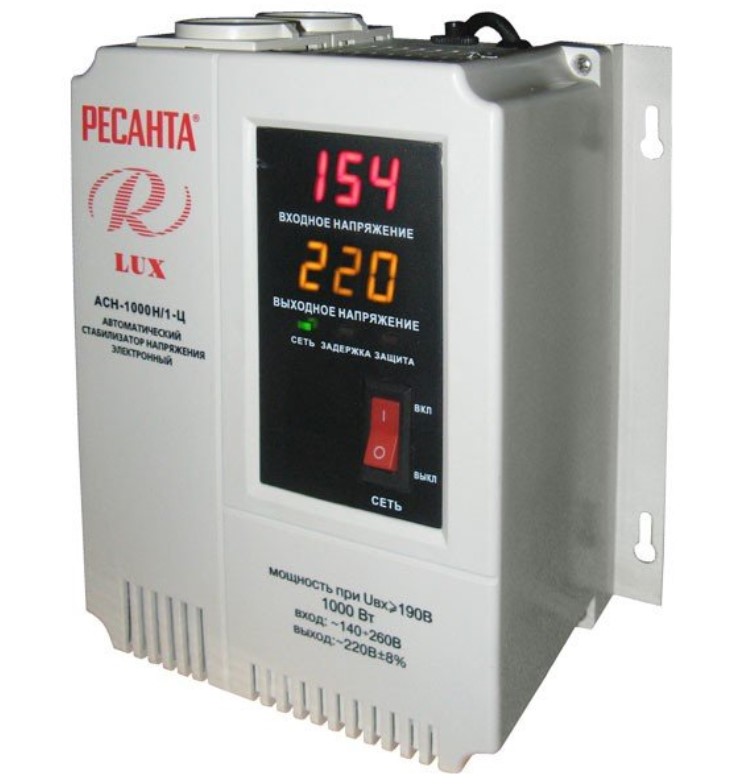 Стабилизатор 1000/1 АСН  Ц Ресанта  LUX