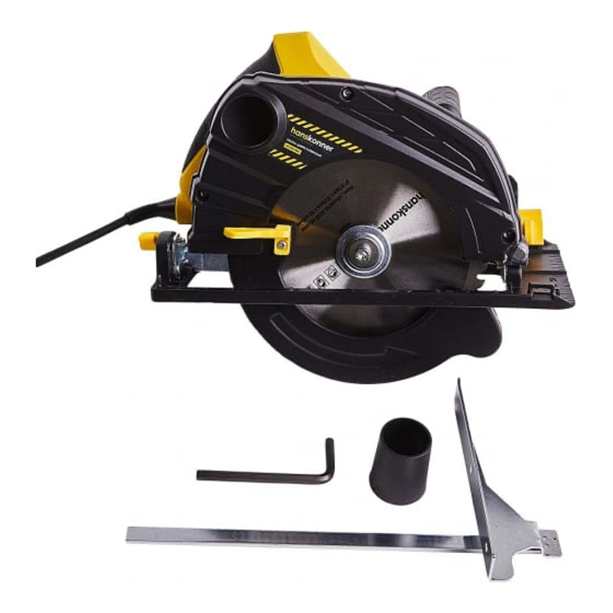 Пила циркулярная Hanskonner HCS51185 1800Вт, ТПД 185х20мм, пропил 63мм, вес 4.2кг