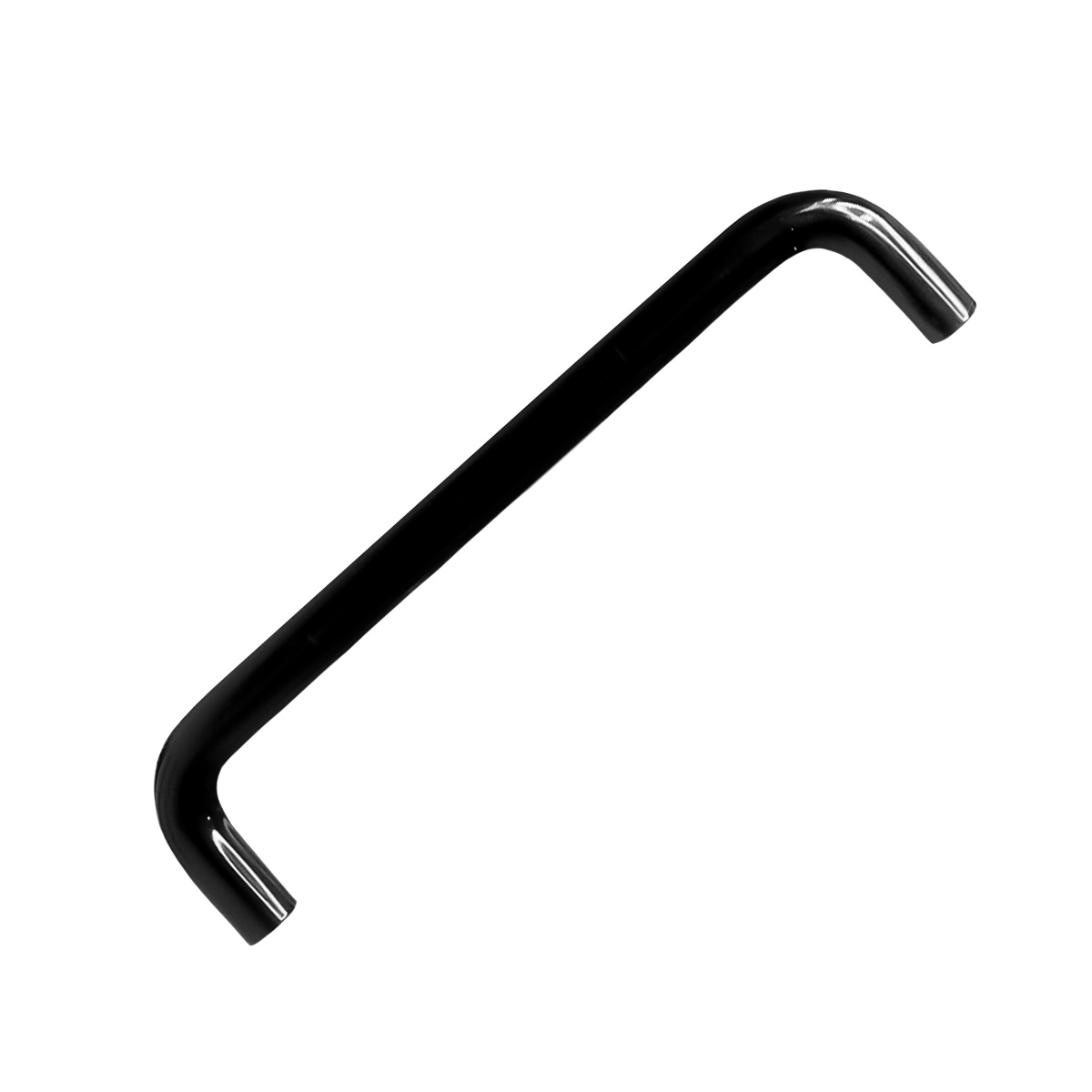 Ручка мебельная 1 шт черный П-образня Ручка мебельная 1 шт черный П-образня