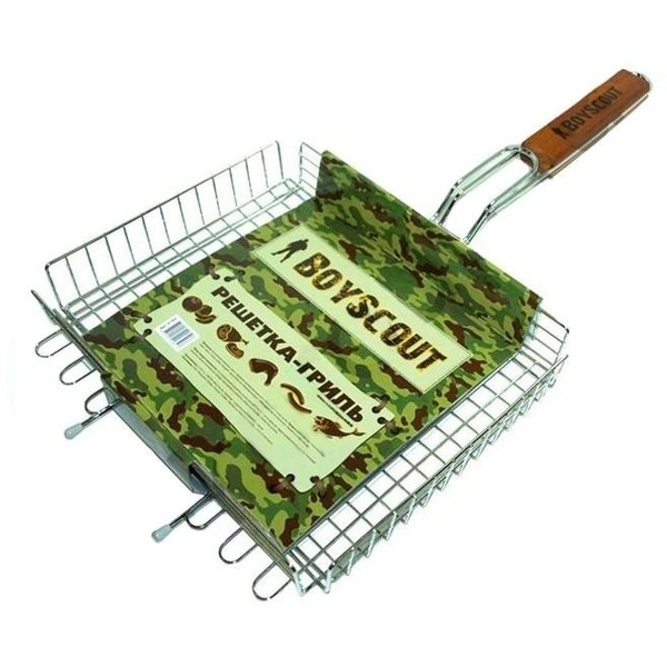 Решетка-гриль универсальная, Boyscout веер 30х25х5,5 cм 61302