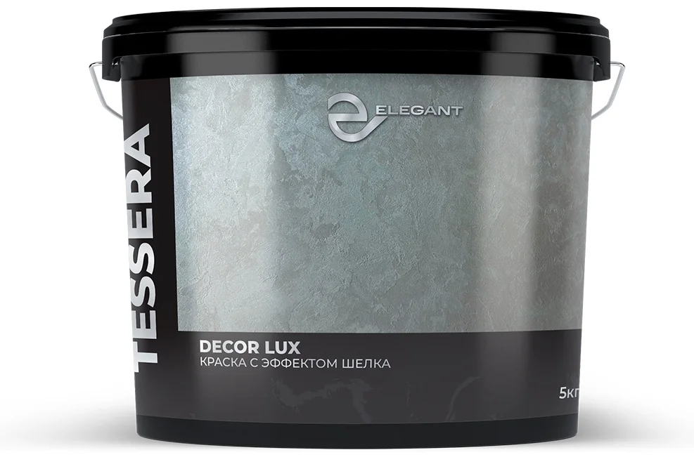 Краска декоративная Elegan с эффектом шелка Tessera 3кг