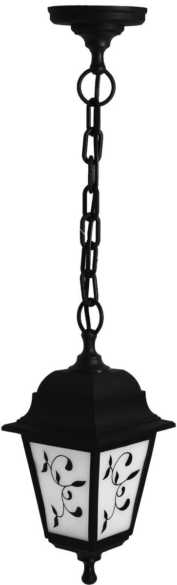 Светильник сад.-парк. duwi Lousanne Подвес 660мм,60W,черный,матовое с рисунком,пластик (24145 4)