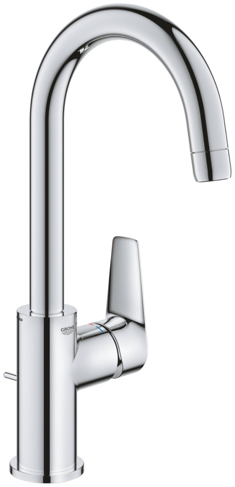 Смеситель д/р Grohe Start Edge, размер L, EcoJoy и ограничитель температуры, рычажный донный клапан Смеситель д/р Grohe Start Edge, размер L, EcoJoy и ограничитель температуры, рычажный донный клапан