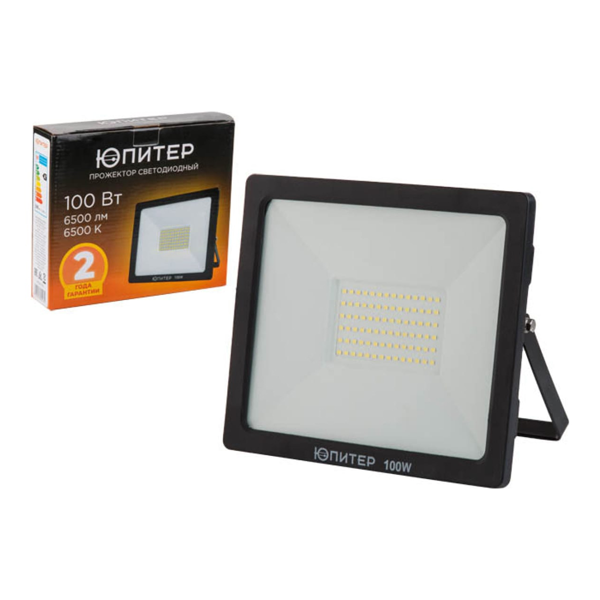 Прожектор светодиодный 100 Вт 6500K ЮПИТЕР, арт.JP1220-100