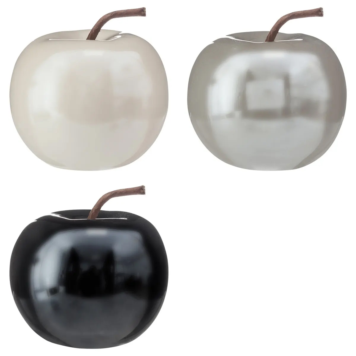 Фигурка декоративная Atmosphera Яблоко 7 см 3 цвета в ассортименте 158081A
