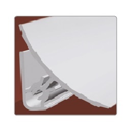 Плинтус для столешницы 3.0м "Идеал"008/Слоновая кость