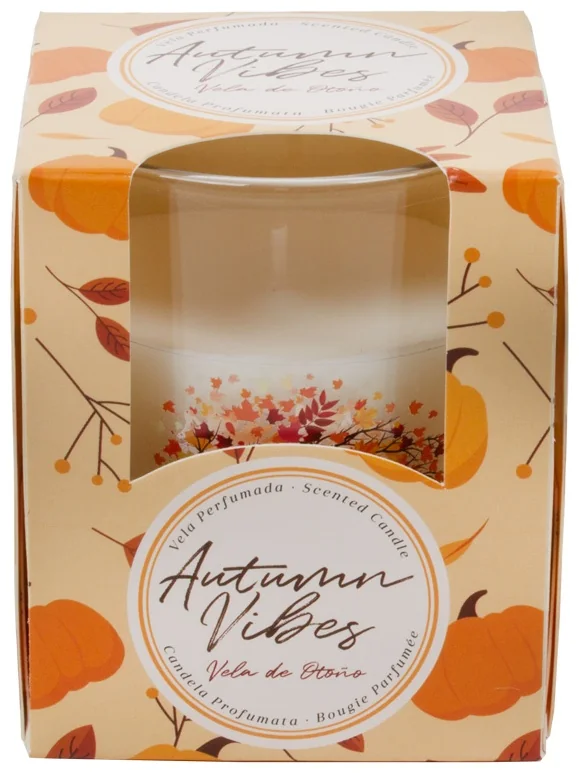 Аромасвеча LUMAR в стакане 120 г Осеннее настроение (Autumn Vibes) 901850