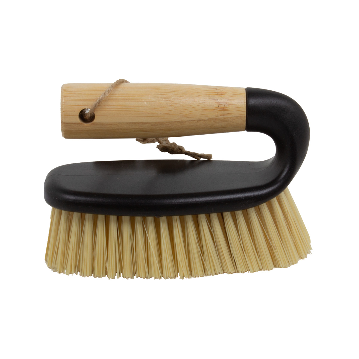 Щетка для уборки пыли J&S с бамбуковой ручкой черный 9908
