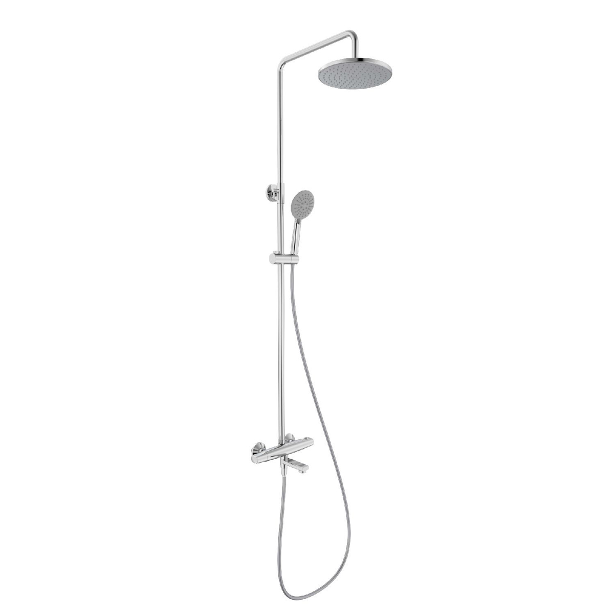 Смеситель IDDIS Torr TORSBBTi06-S термостатический с верхним душем