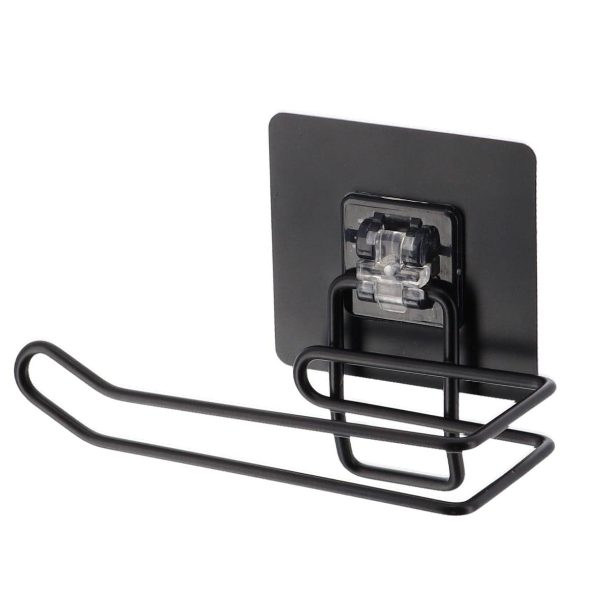 Держатель для туалетной бумаги Tendance на липучке черный 91015108