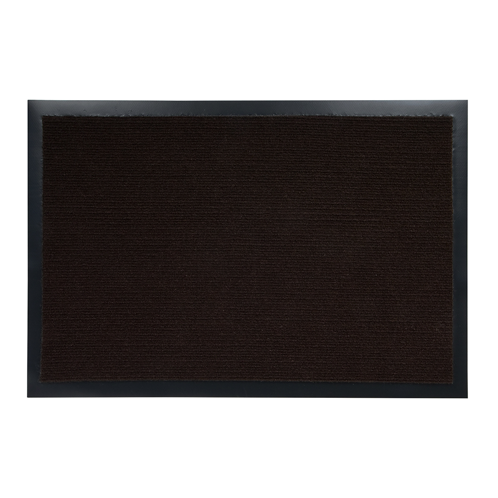 Коврик влаговпитывающий, ребристый “TRIP” 50*80 см "VORTEX", коричневый / 10