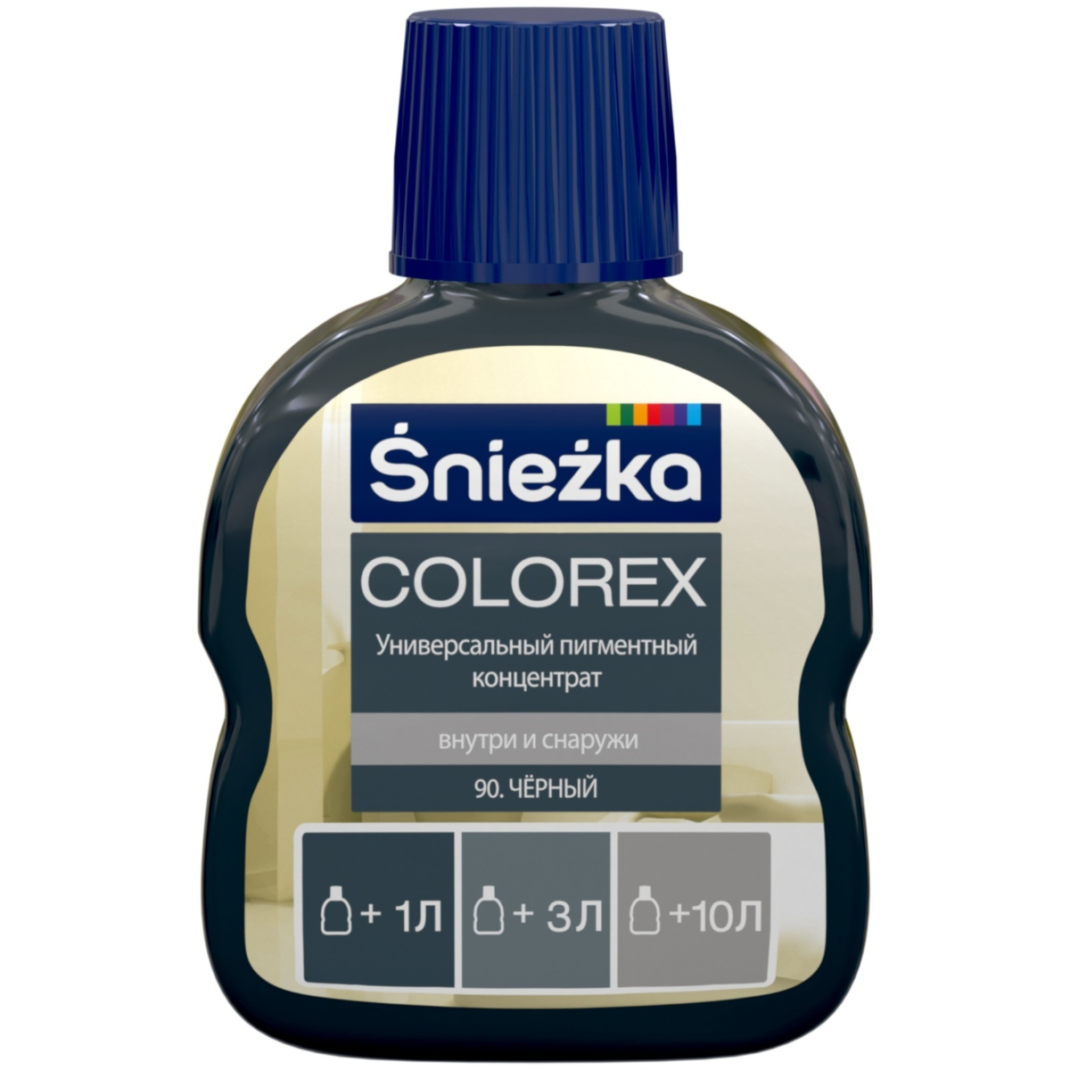 Колер SNIEZKA Colorex №90 черный 100 мл