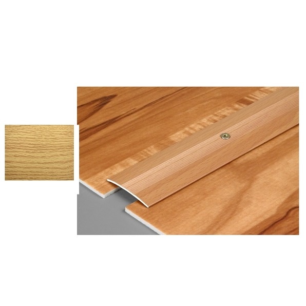 Профиль стыкоперекрывающий ПС03.дуб светлый.1,8м