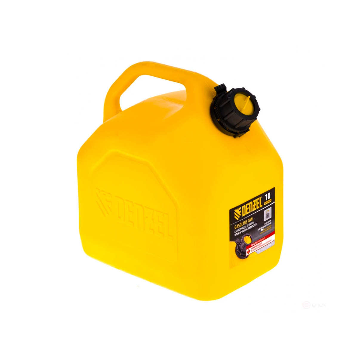 Канистра для ГСМ, премиум, 10л // DENZEL