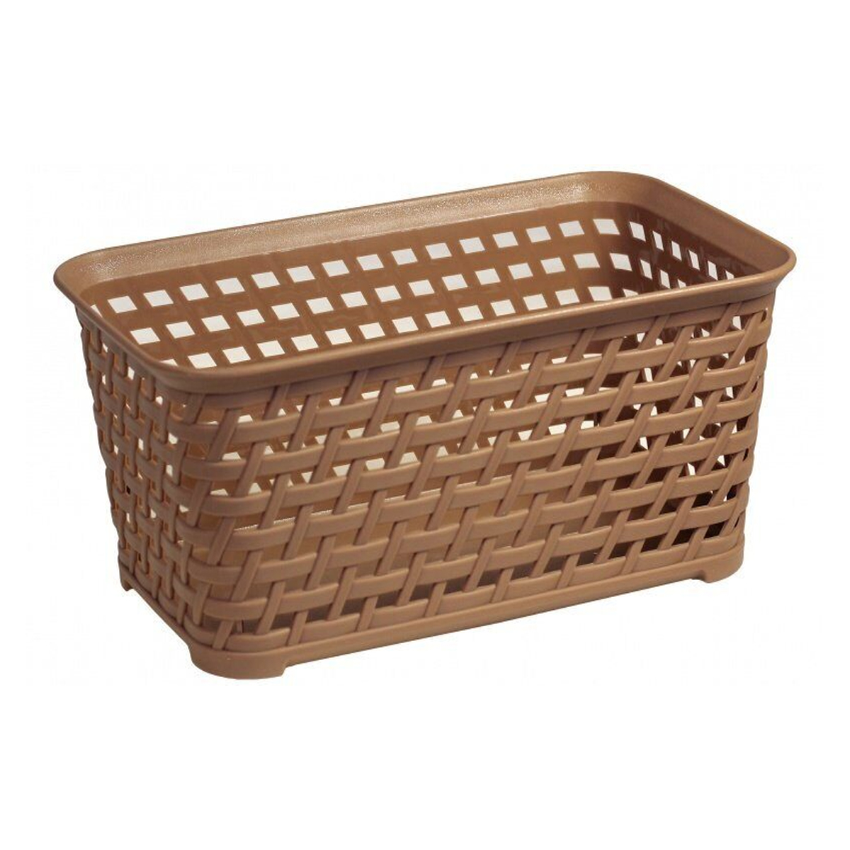 Ящик IDEA РОТАНГ 2,2л 240х150х100мм бежевый ротанг