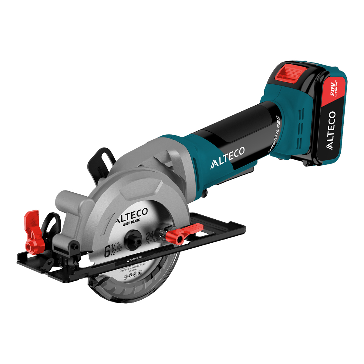 Бесщеточная аккумуляторная мини циркулярная пила CMCSB 20115 Li BL ALTECO