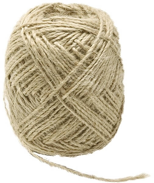 Шпагат джутовый, L 90 м, 4-ниточный, 1120 текс, 19,2 кгс// СИБРТЕХ//Россия