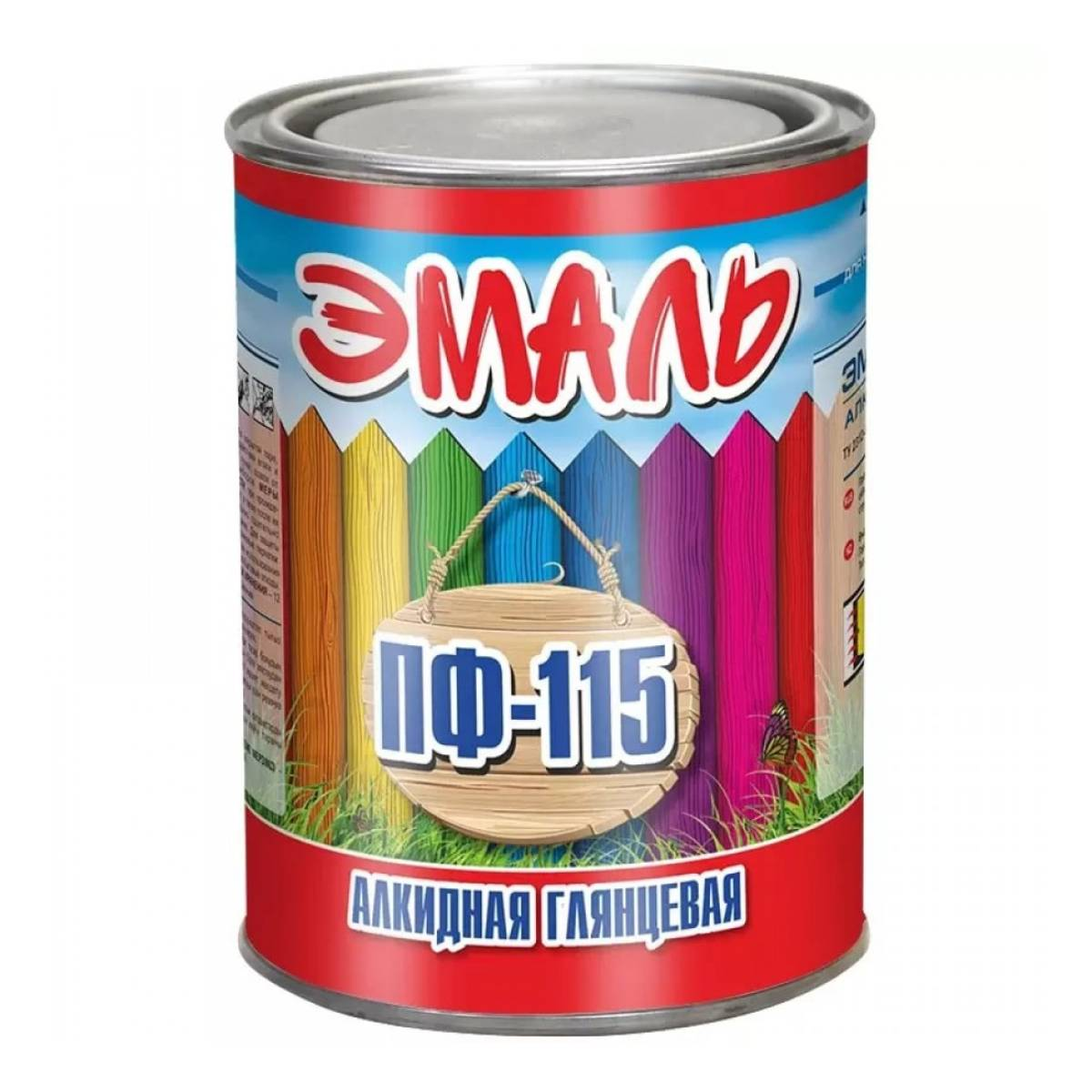 Эмаль коричневая ПФ 115 Z 0,8кг Эмаль коричневая ПФ 115 Z 0,8кг