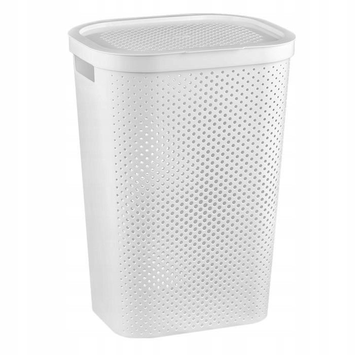 Корзина для белья CURVER INFINITY 60л белая