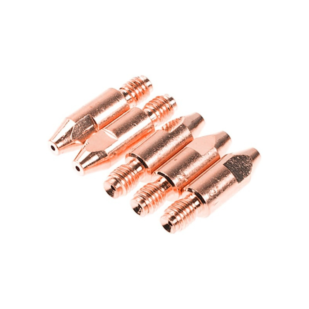 Наконечник контактный Ф 1.2 мм M6х28 мм E-Cu (набор 5 шт) SOLARIS, арт.WA-3485