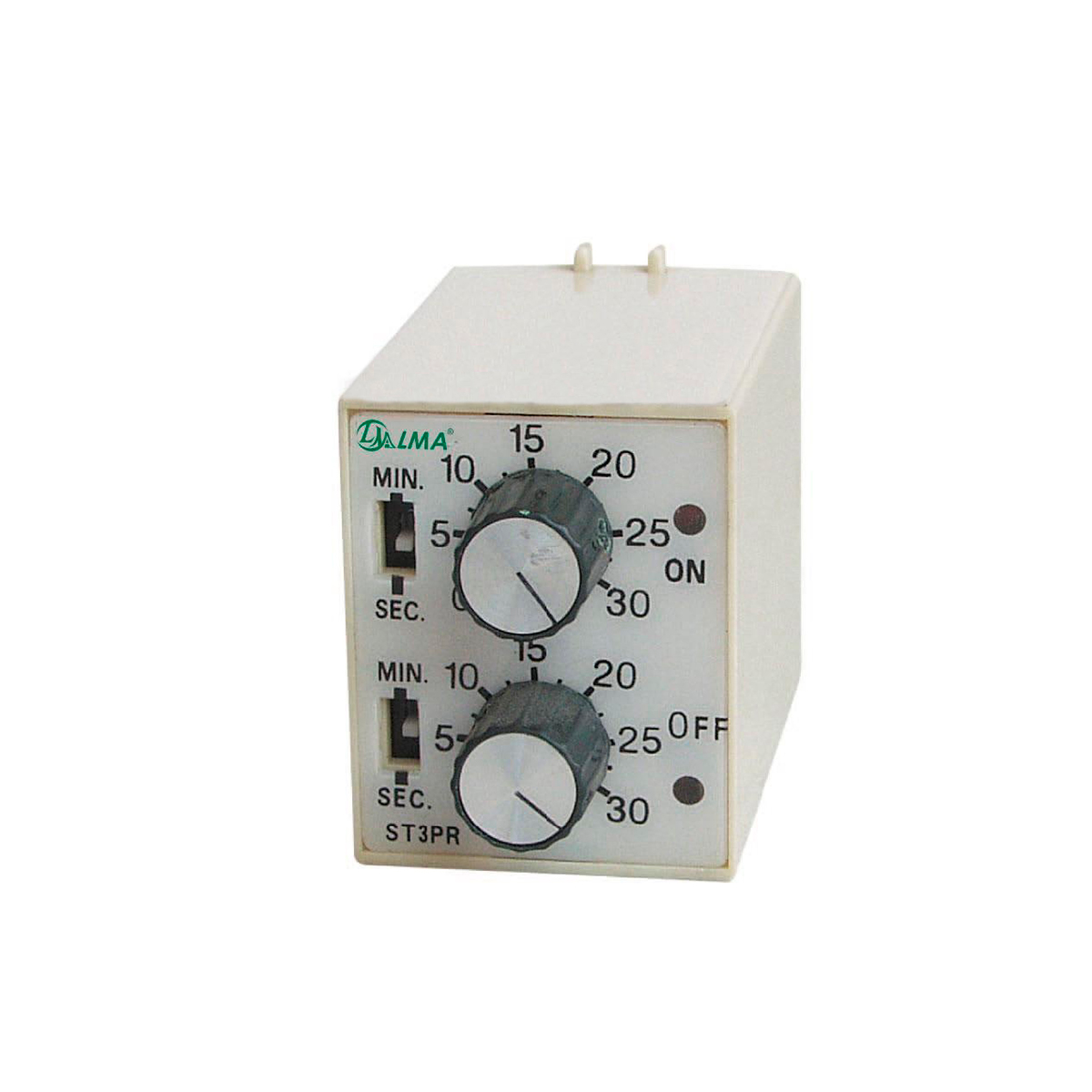 Реле времени ST3-PR РВЛ-2П2Д AC 220V 30s/30m (LMA)