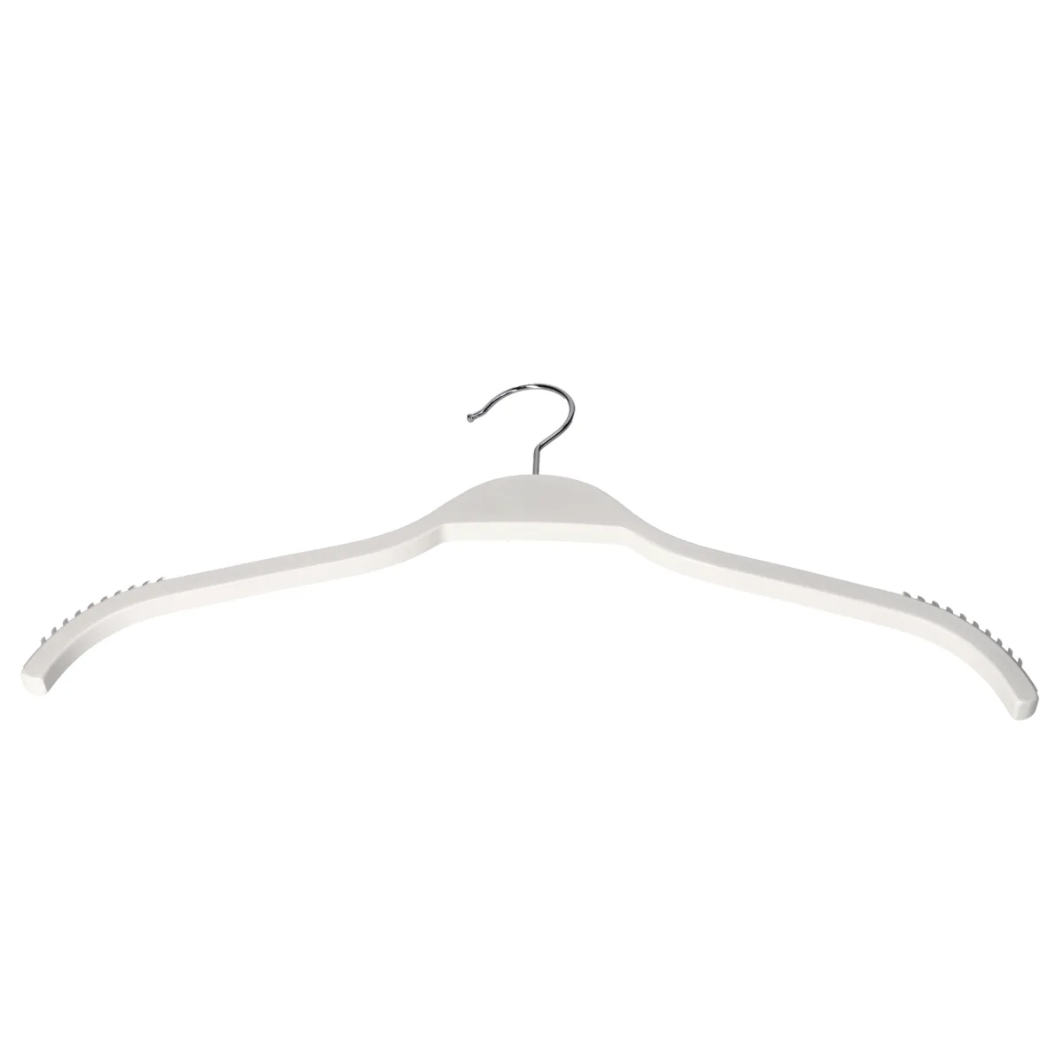 Набор вешалок для одежды DH 5шт с нескользящим покрытием белый WH018W-5