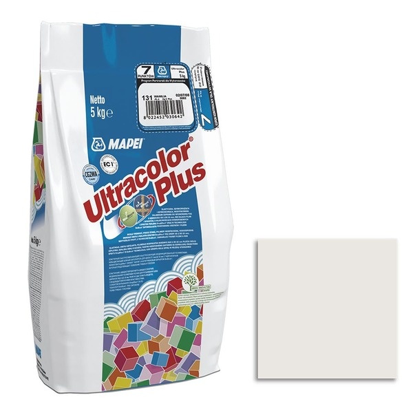 Затирка для швов MAPEI Ultracolor Plus №100/5кг (Белый) Затирка для швов MAPEI Ultracolor Plus №100/5кг (Белый)