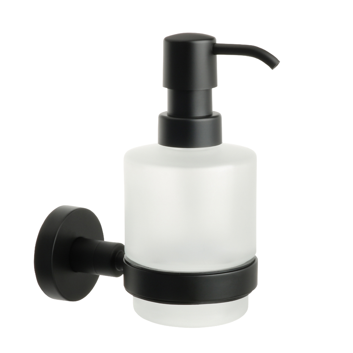 Дозатор жидкого мыла FIXSEN "COMFORT BLACK" черный FX-86012