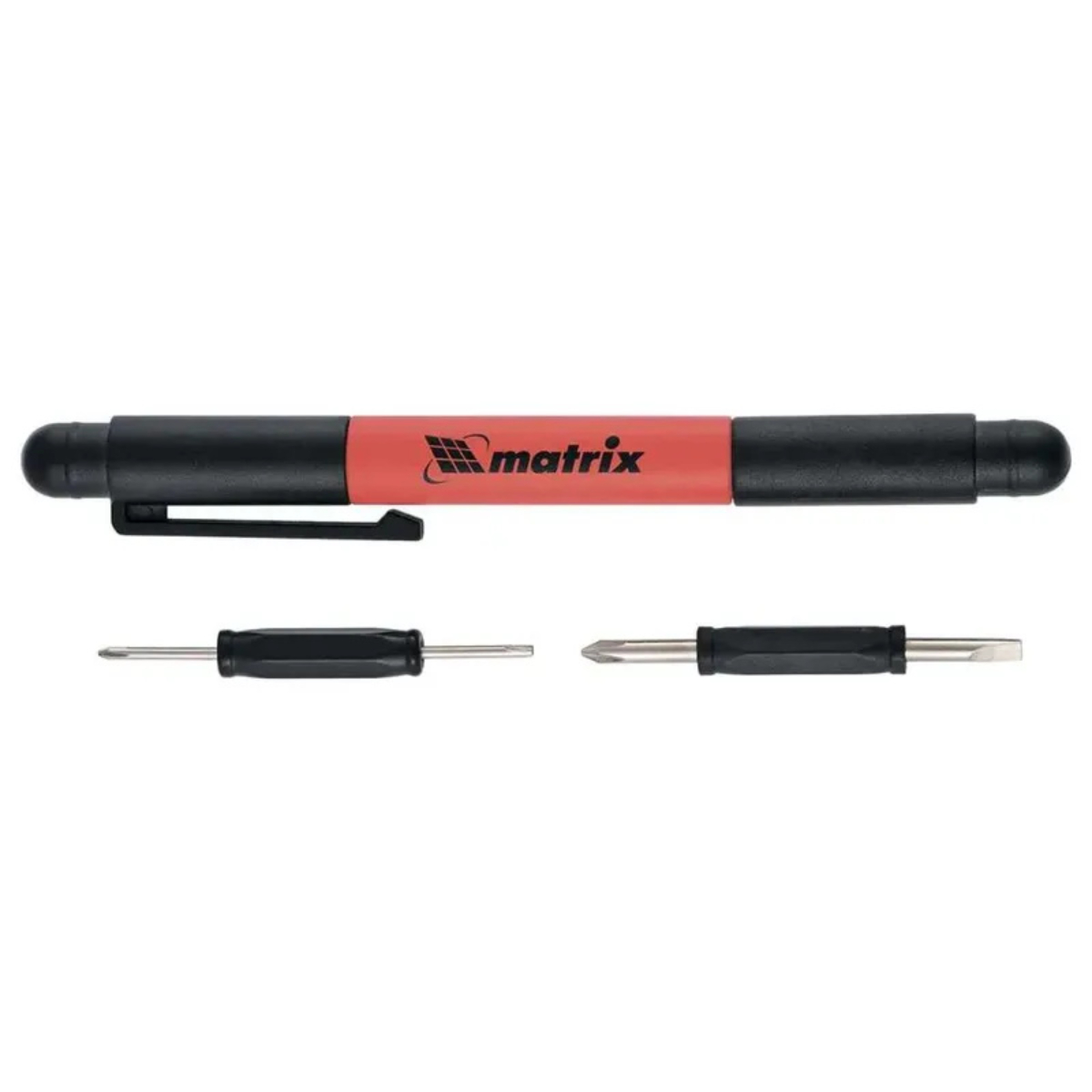 Ручка-отвертка с комбинированными битами для точных работ,PH0, PH000; SL 1.5, SL 3 CrV//Matrix