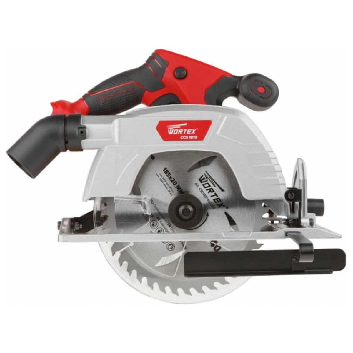 Пила циркулярная аккум. WORTEX CCS 1819 в кор. ALL1 SOLO, арт.CCS181900029