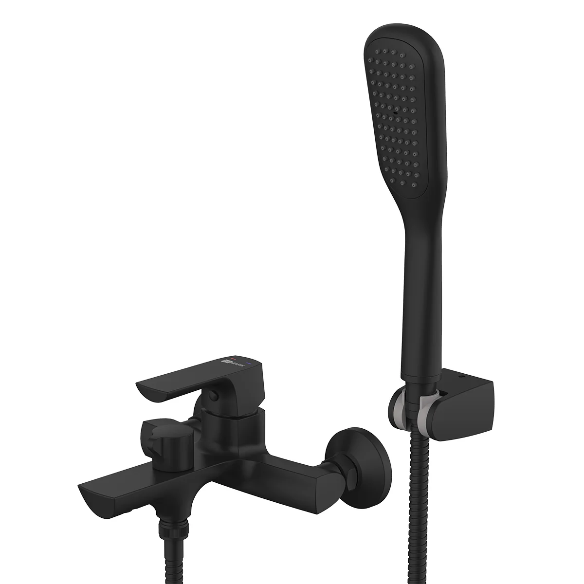 Смеситель в/д Lemark  LM7214BL "URSUS" с коротким изливом, черный