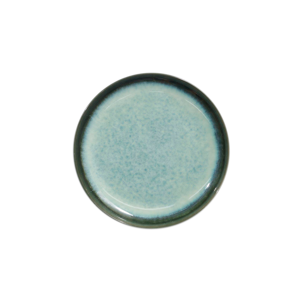 Тарелка обеденная DH Eyemazy green Ø26 см х3 см фарфор T25-01