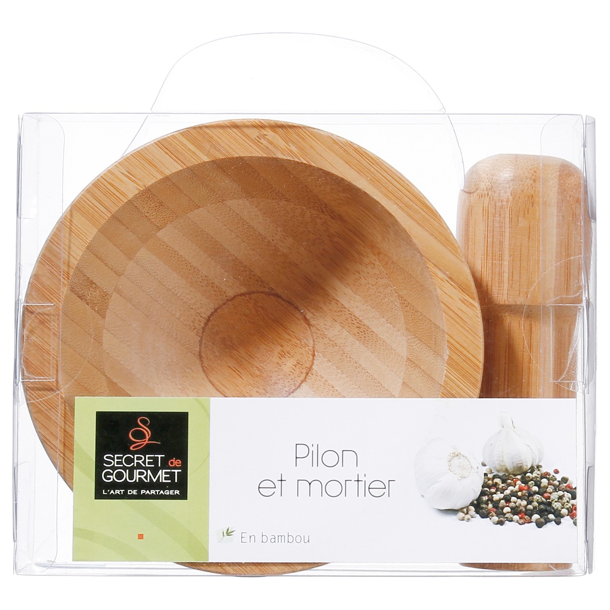 Ступка 5Five 13х5 бамбук 120059