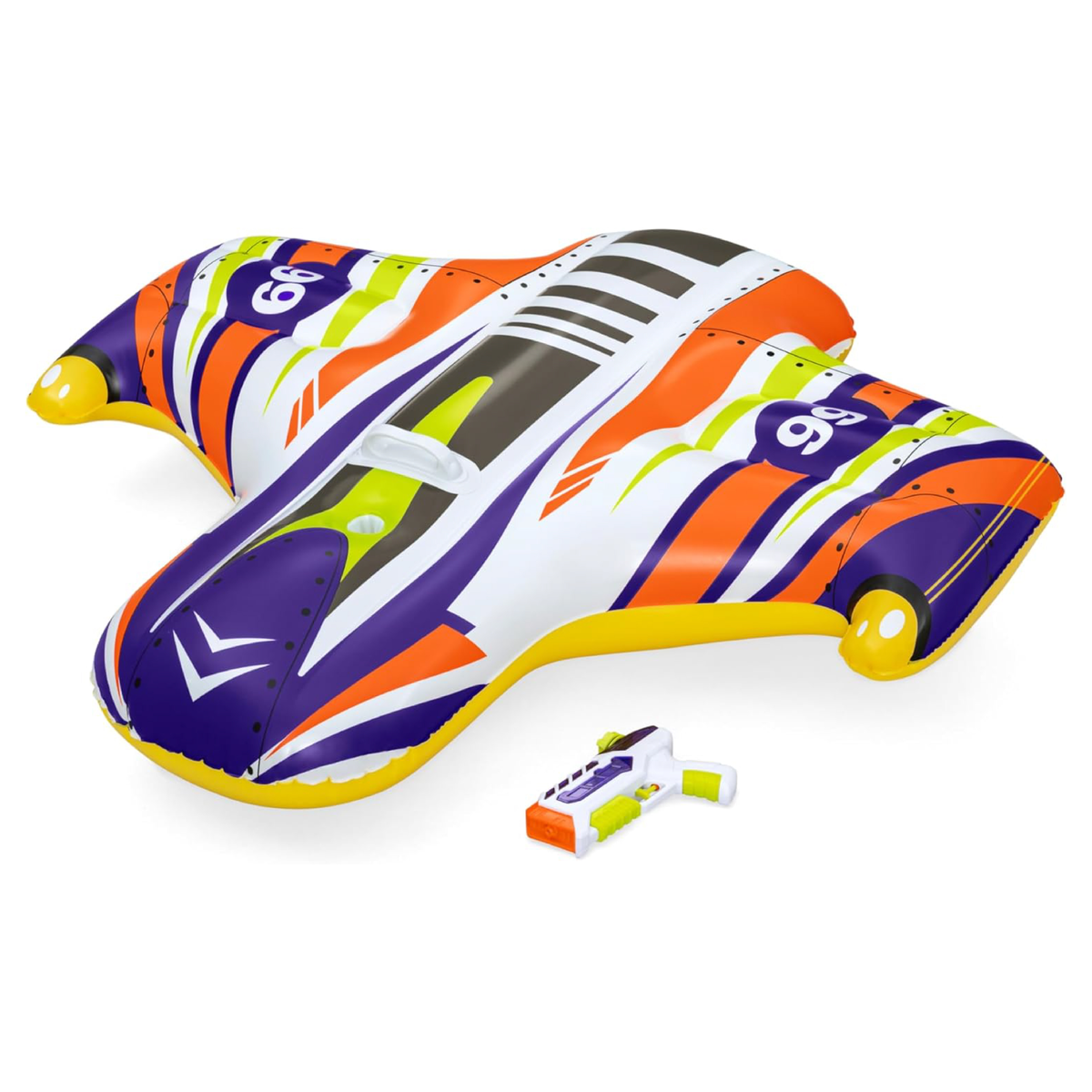 Игрушка надувная для катания верхом Bestway Splash Shuttle Ракета с пистолетом 117х107 см 41503
