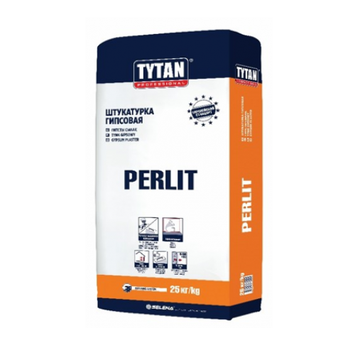Tytan штукатурка гипсовая для р/м нанесения "PERLIT", 25 кг