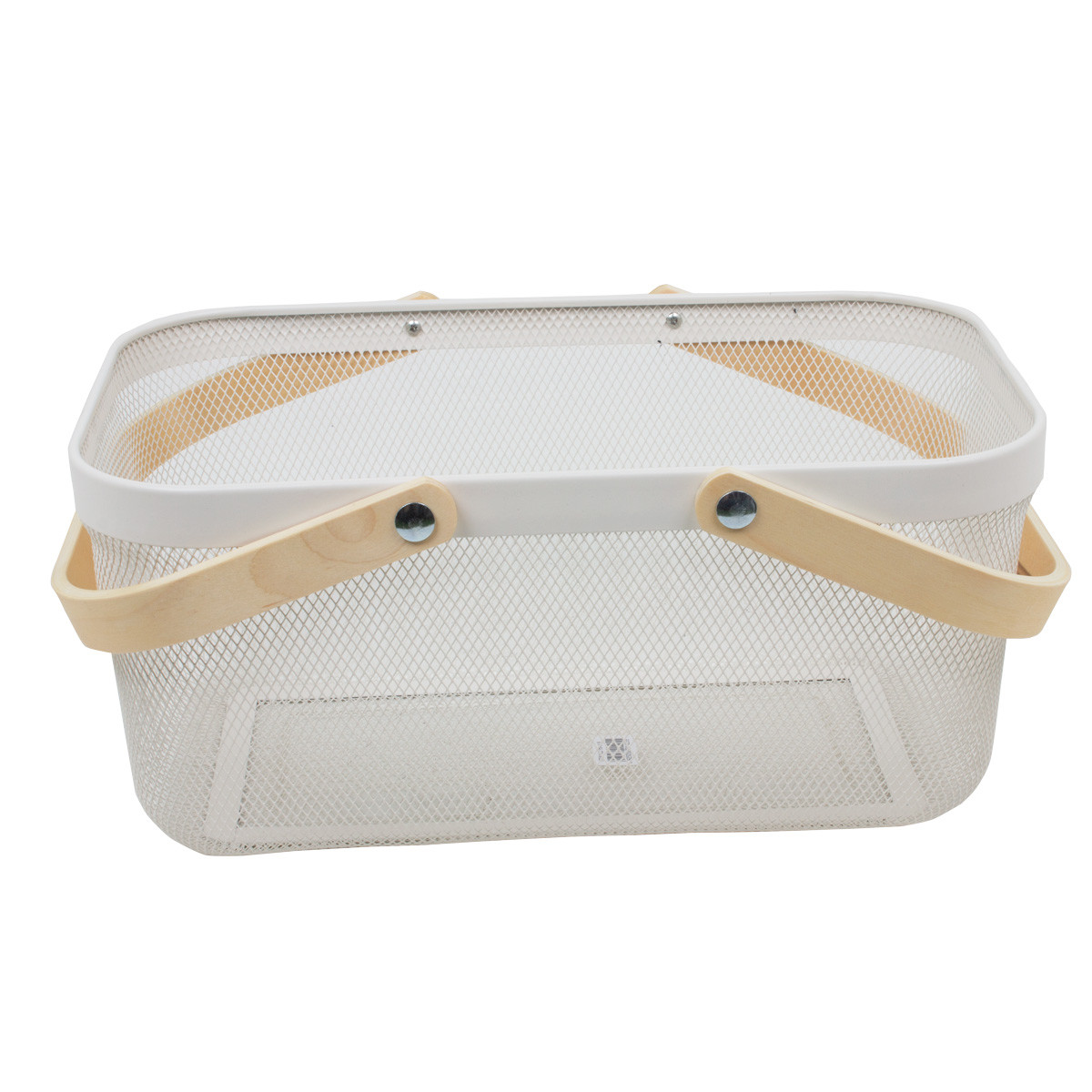 Корзинка сетка 39,5х24,5х18 см белая NS-005 CN