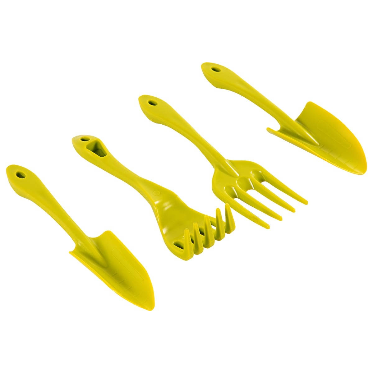 Набор садового инструмента, полипропиленовый, 4 предмета, Россия// Palisad