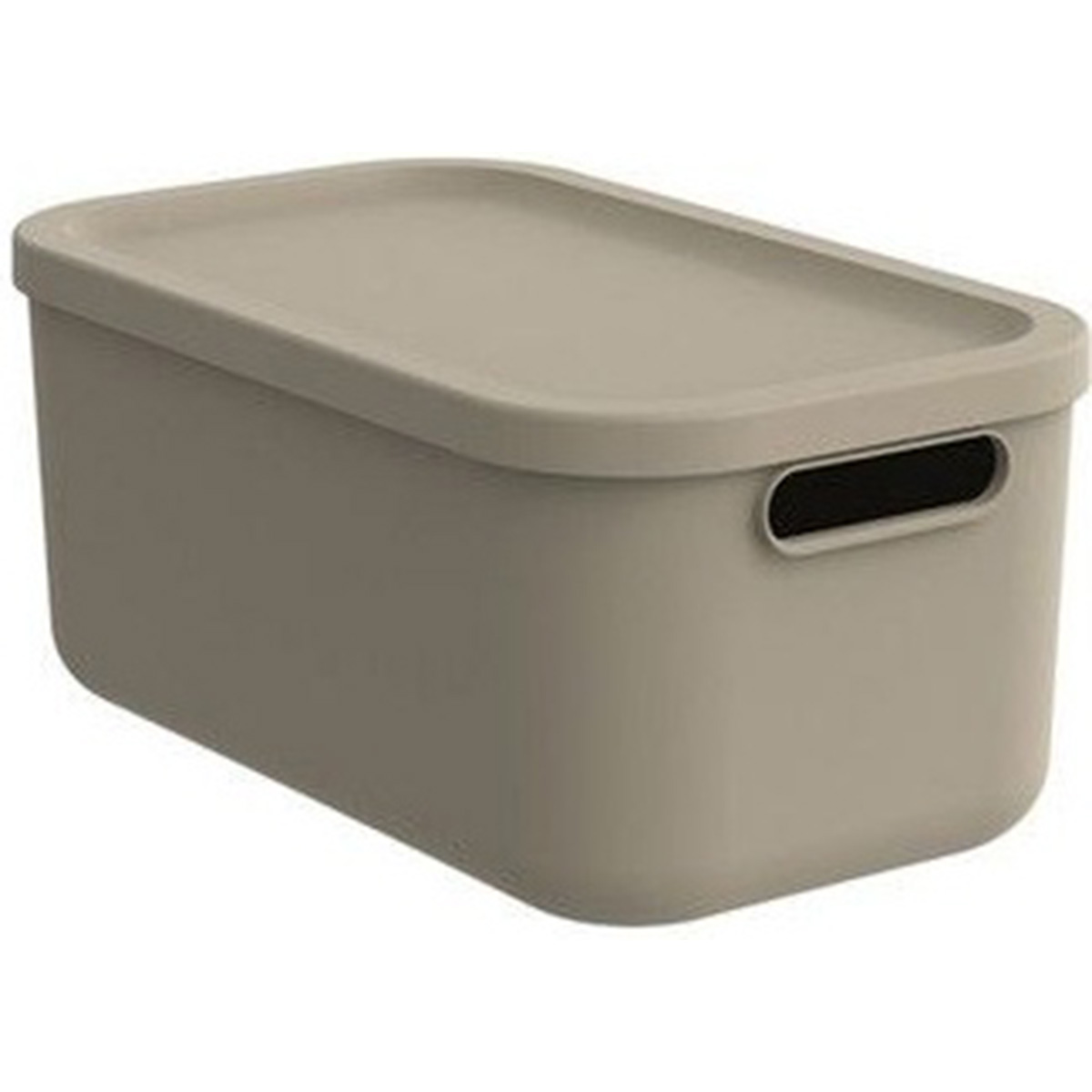 Короб для хранения ROTHO ALBULA 12л капучино 1055607422