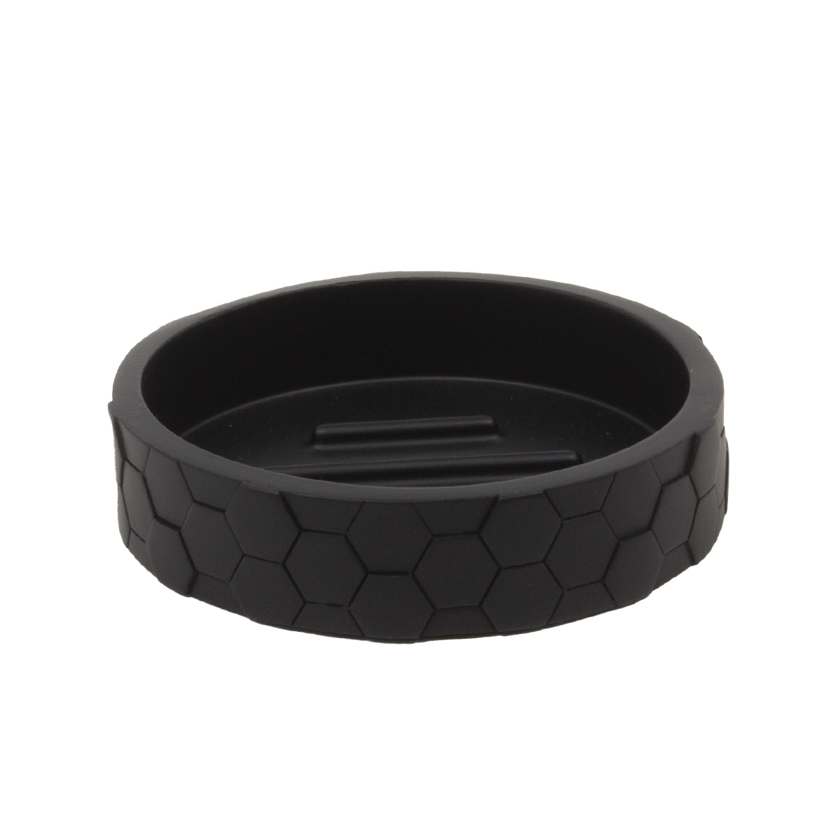 Мыльница для ванной комнаты Соты черный BRE0955AA-3