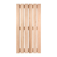 Решетка на пол Банные штучки, для бани и сауны 50х100х4 см, ольха 33253