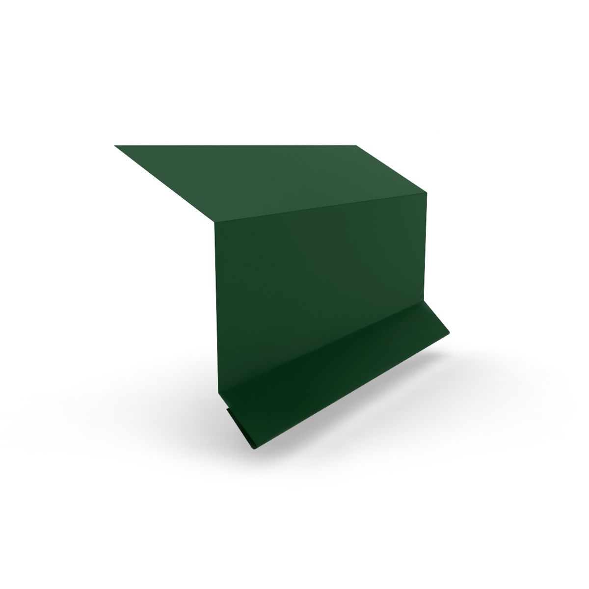 фасадная  планка (капельник) 0,45мм цвет зеленая